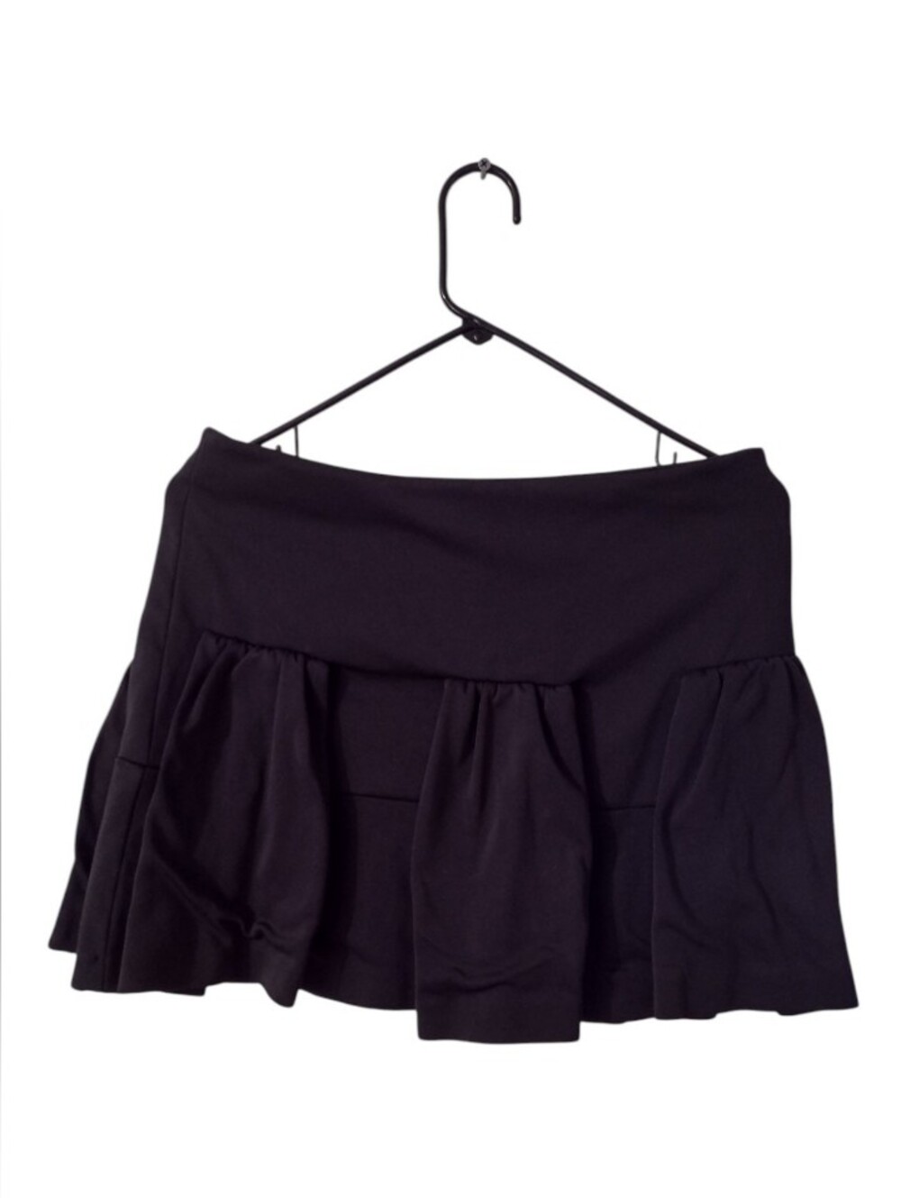 Manoush Black Tiered Mini Skirt